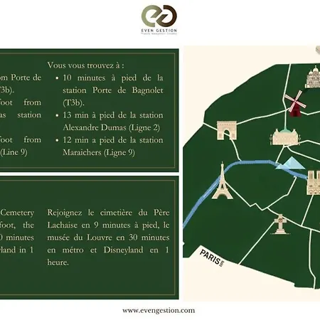 Studio#2pers#paris20#perelachaise